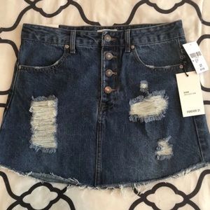 NWT denim skirt